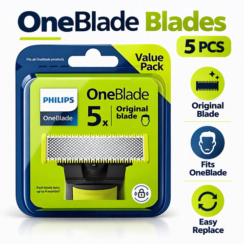 Philips norelco oneblade - 5x,